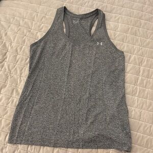 Under Armour Women's Heathered Gray Tank Top